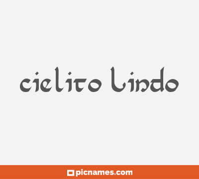 Cielito Lindo